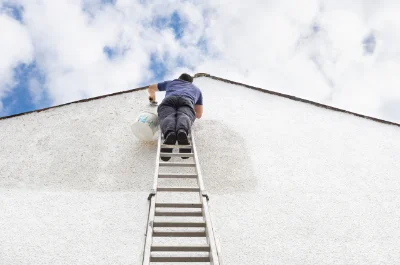 Peinture extérieure à Crozant — façades et ravalement